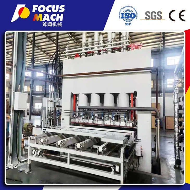 Full Automatic Particle Board/MDF/OSB/Plywood Production Line Particle Board Hot Press Machine