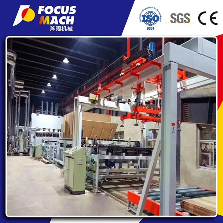 Full Automatic Particle Board/MDF/OSB/Plywood Production Line Particle Board Hot Press Machine